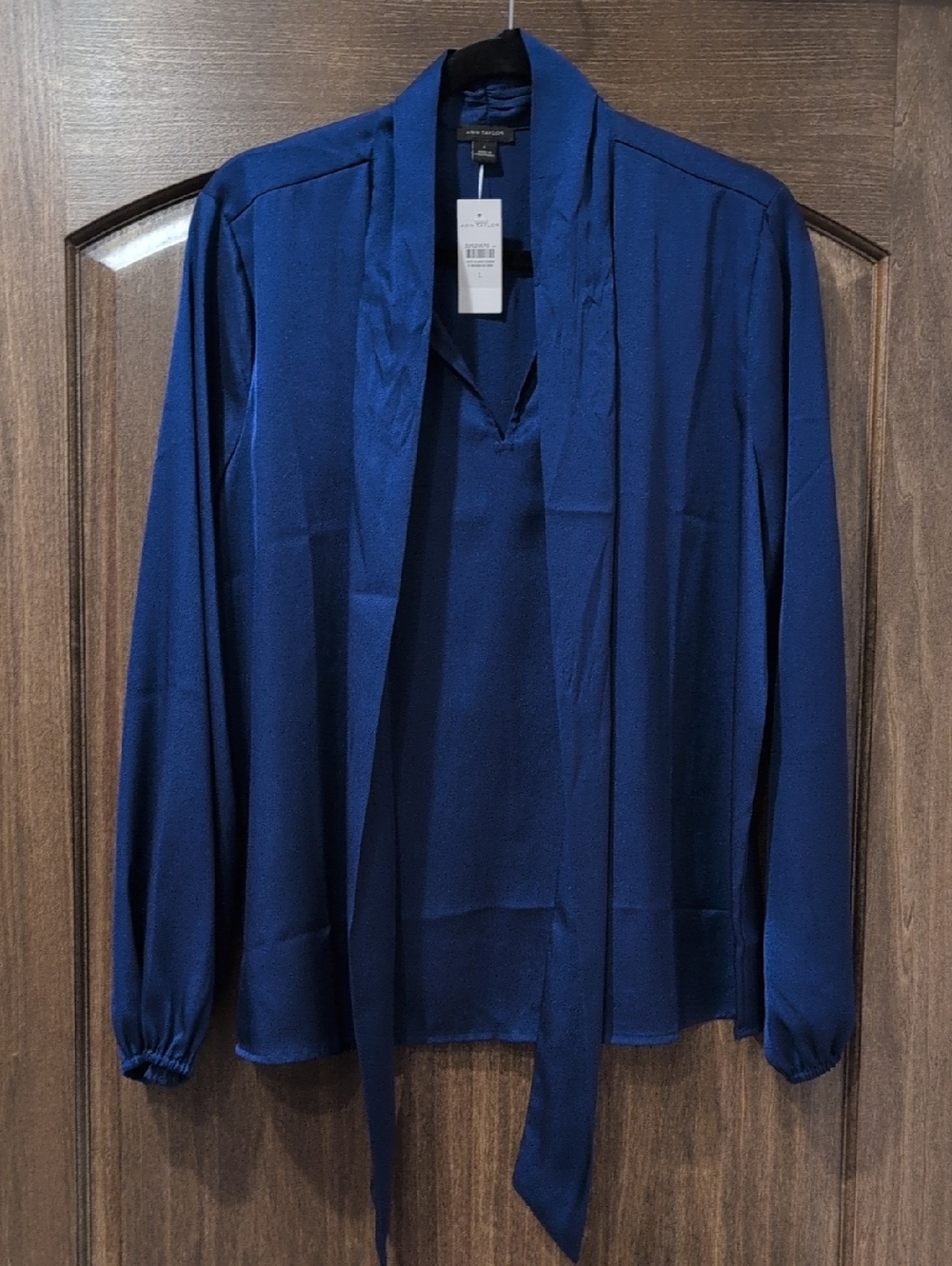 Tie-Neck Blouse - Ann Taylor